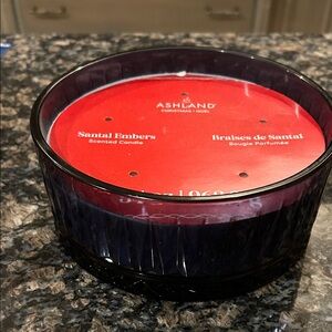 ASHLAND SCENTED 5 WICK-CANDLE SANTAL EMBERS 34 ZOZ NWT